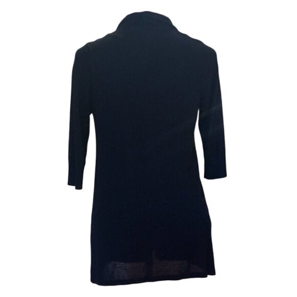 TWIK - Open-Front Lightweight Cardigan – 100% Viscose – Size Medium - Picture 6 of 10